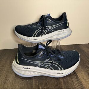🔥Asics Womens Gel Cumulus 26 1012B599  Blue Running Shoes Sneakers Size 7,5